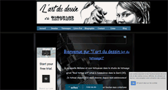 Desktop Screenshot of lartdudessin.com